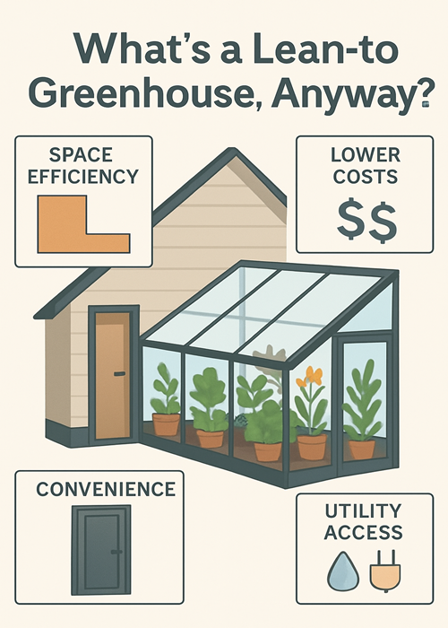 Lean-to Greenhouse