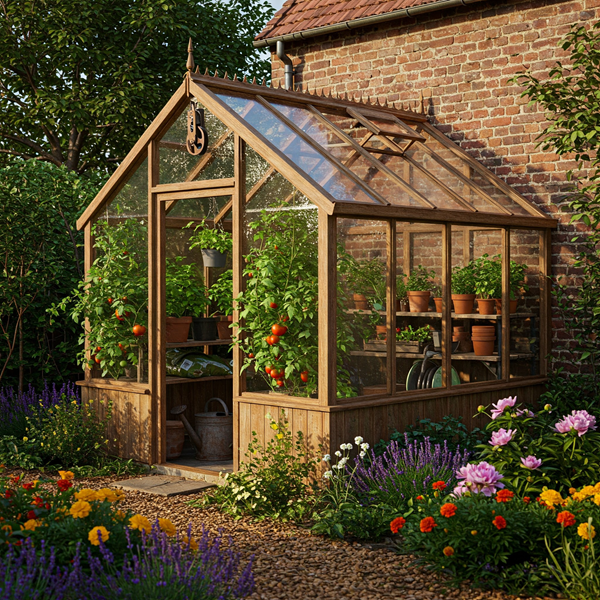 Lean-to Greenhouse