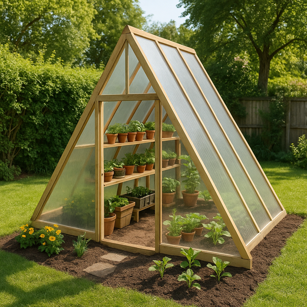 A-Frame Greenhouse