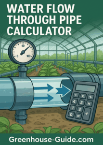 Water Flow Through Pipe Calculator