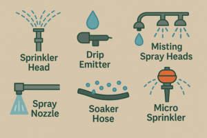 Greenhouse Watering System Parts